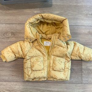 Zara baby puffer jacket